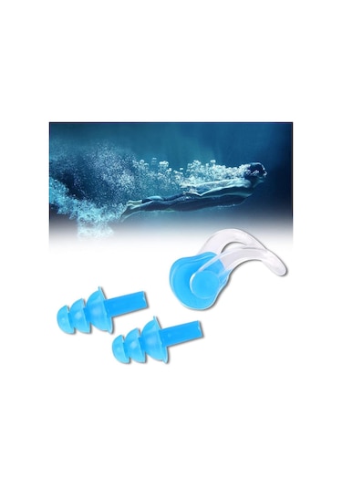 Kulak Ve Burun Tıkacı Yüzücü Kulak Tıpası Yıkanabilen Temizlenebi