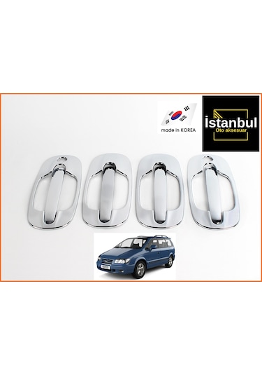 Hyundai Trajet Kapı Kolu Krom Takım