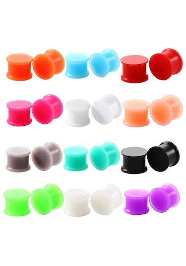 Suntek 12 Çift Silikon Alevlendi Genişletici Göstergeler 10mm Çok Renkli