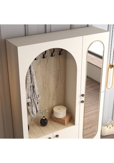 Palermo Portmanto Km V109 - Krem / Traverten Krem / Traverten