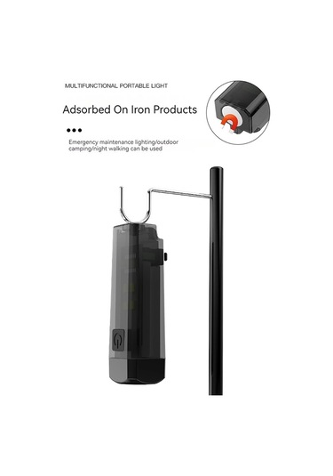 Cbtx Mns3 Açık Anahtarlık Mini El Feneri Manyetik Acil Aydınlatma Aracı Taşınabilir Led Gece Lambası