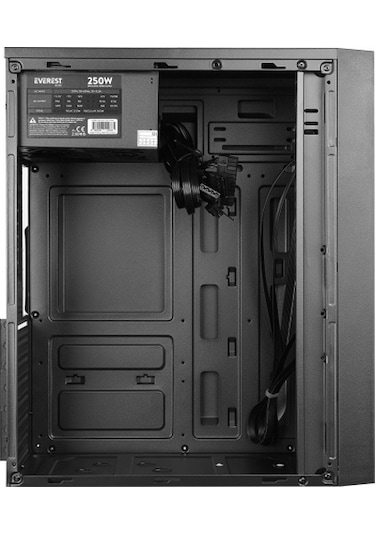 EVEREST K210 250 W Peak ATX Kasa Siyah