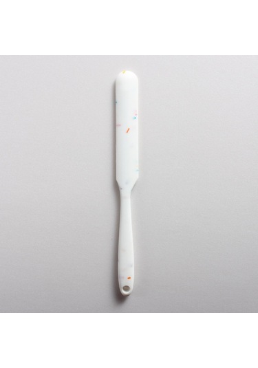 Çok Renkli Küçük 1 Parça Silikon Küçük Uzun Kazıyıcı Pişirme Araçları Tereyağı Kazıyıcı Çikolata Buttercream Karıştırma Bıçağı Kek Spatula