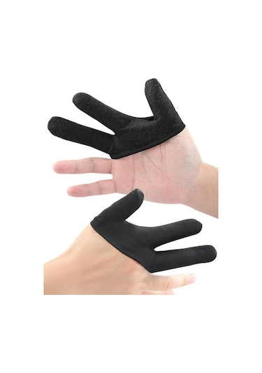 Suntek Kuaför Parmak Eldiveni Salon Düzleştirme Kıvırma Siyah
