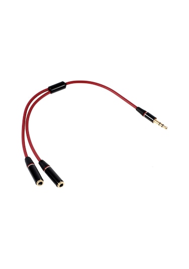 Cbtx Ses Jakı Ayırıcı Çift 3.5 MM Y Kablosu