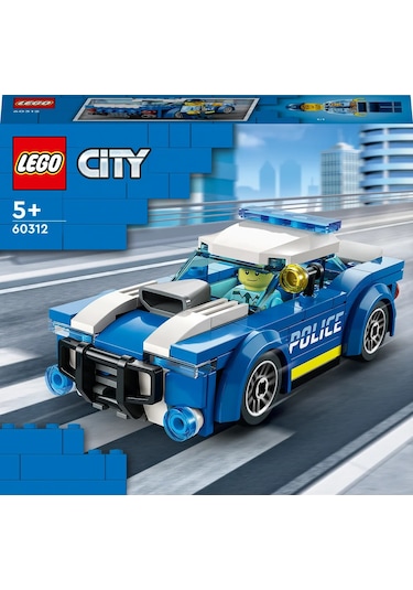 LEGO® City Polis Arabası 60312 5+ Yaratıcı Oyuncak Yapım Seti - 94 Parça