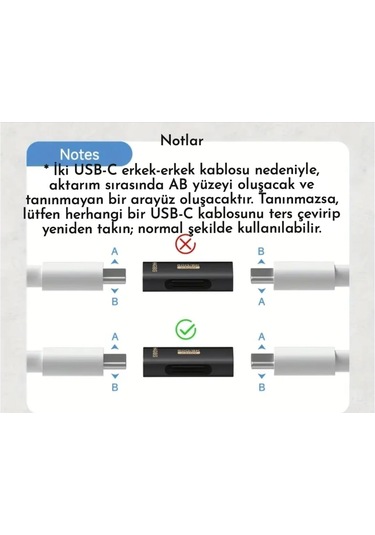 Hagibis Çevirici Dönüştürücü Adaptör Dişiden Dişiye 240w 8k 80gbp