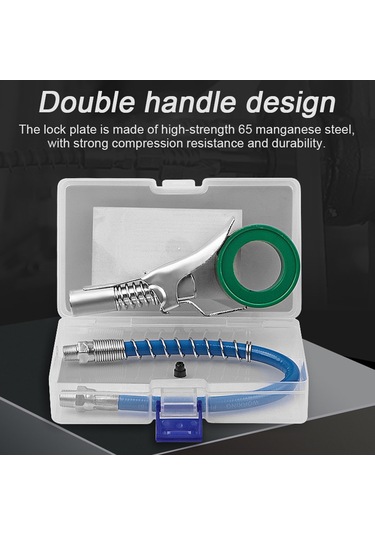 Geeksen Metal Yağlama Ucu, 300mm Borulu, 45 -90 Uyumlu, Elektrik/el/pnömatik Makinelere Uygun, Ağır Makine Ve Araçlar İçin