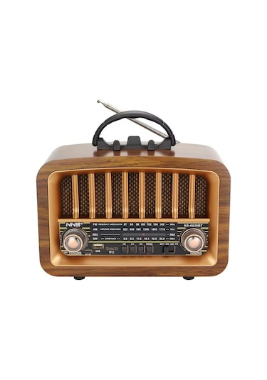 Buffer Taşınabilir Usb İle Şarj Olabilen Klasik Am /fm/sw Transistör Retro Tipi Klasik Radyo