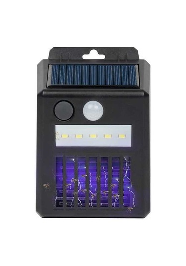 Besthome1 Kahverengi Güneş Enerjili Böcek Yakalayıcı, Gece Işıklı, Su Tamamen Geçirmez, Dayanıklı Ve Kolay Yerleştirilebilir