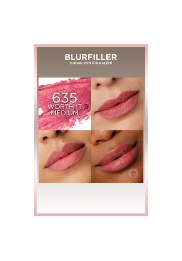 Blurfiller Dudak Kontür Kalemi - 635 Worth It Medium 3600524253585-11243