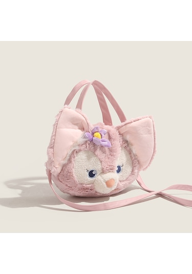 Charhp&kejnt Orijinal Lingna Belle Sırt Çantası Çizgi Film Peluş Bebek Sırt Çantası Sevimli Tilki Hediye Pembe