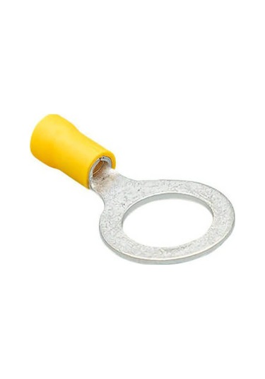 20 Adet Yuvarlak İzoleli Kablo Ucu 4-6mm M6 Delikli