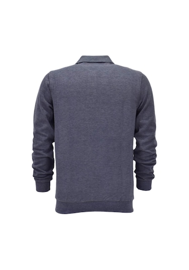 Dynamo Erkek Polo Yaka Cepli Sweatshirt 6857 Bgl-st04024 Bordo