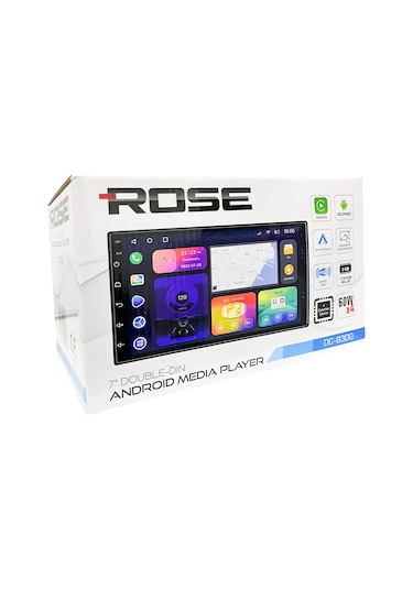 Rose Dc-8300 Bt 7 Usb Sd Bluetooth Android Double Teyp