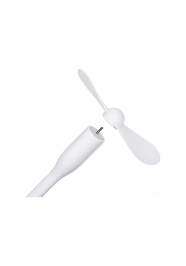 Jeehugo Type-c Çift Fonksiyonlu Mini El Ventilatörü - Taşınabilir, Sessiz Ve Yumuşak Tpe Bladeslı Usb Cep Telefonu Fanı Beyaz Diğer