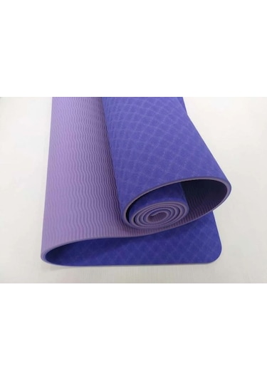 6mm Kalınlık Pilates Minderi / Yoga Matı 183x61cm-taşıma Askılı