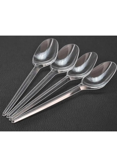 Plastik Kaşık Lüx Kalın 50 Li -cvs