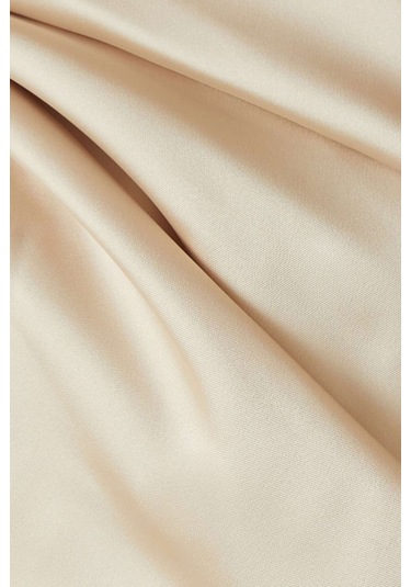 Eegen Studio Off - Shoulder Midi Elbise Zarif Ve Şık Görünüm, A - Line Silahet Sarı
