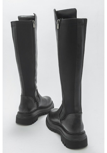 Luvishoes Shadow Siyah Kadın Çizme Siyah