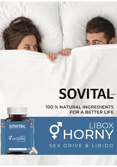 SOVİTAL Libox Güç Libido Ginseng Takviyeli 60 Adet 8682851193715
