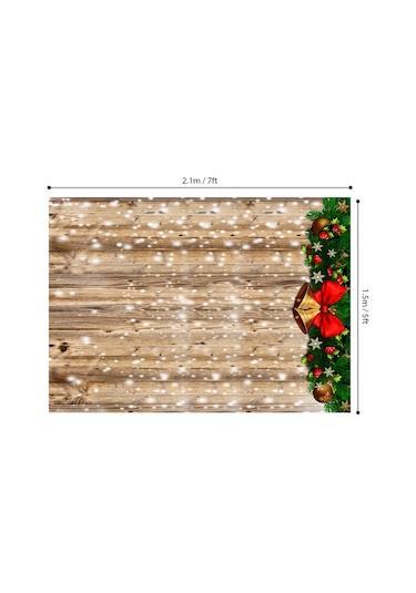 Youtek Noel Temalı Fotoğraf Arka Planı, 2.1x1.5m Poliester, W-851 Ve Diğer Modeller