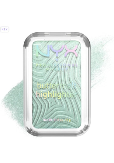Nyx Professional Makeup Buttermelt Highlighter Kremsi Pudra Aydınlatıcı - 20 Butta Mint 20