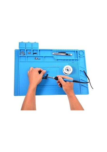 S-160 Isıya Dayanıklı Silikon Ped Tamir Pad S160 Mıknatıslı