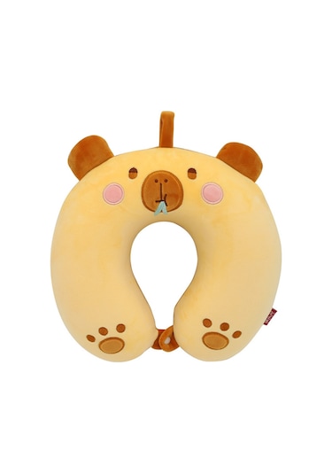 Dikiş Karikatür Sevimli Seyahat Taşınabilir No.84 Ekru