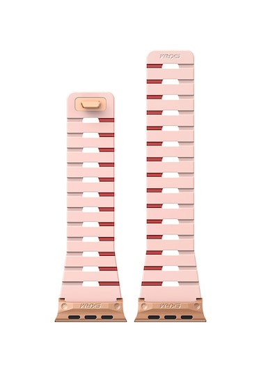 Watch 40mm Skinarma Gemini Serisi Tpu Magnetik Silikon Kordon Pembe