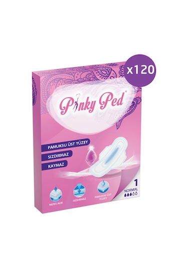 Rulopak Pedmatik Ped 120'Li Ped Otomatı Pedi