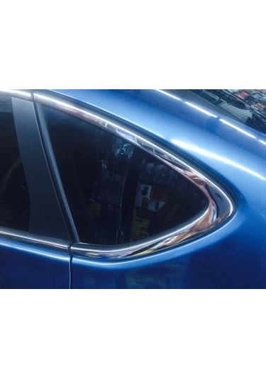 Opel Astra J Sedan Cam Çerçevesi Krom Nikelaj (471862672)
