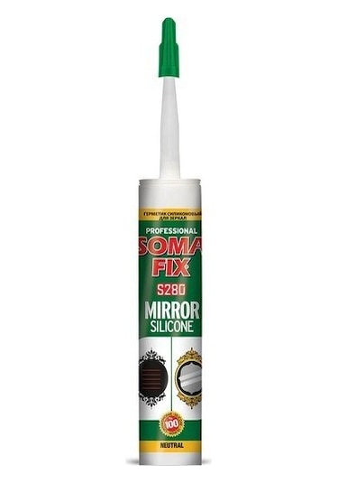Somafix Ayna Silikonu S280 Beyaz 280 Ml