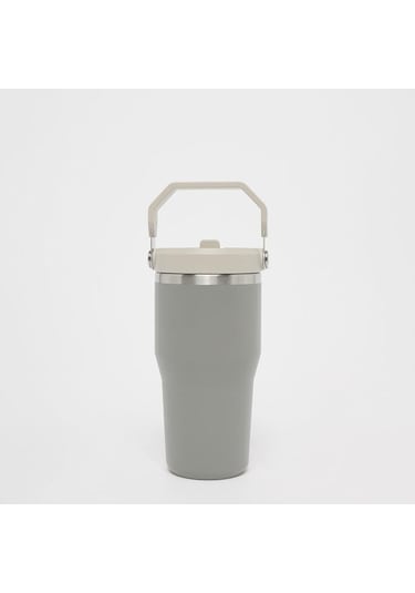 Stanley The Iceflow Flip Straw Pipetli Termos Bardak 0,60 Lt-10-13425-048 Gri