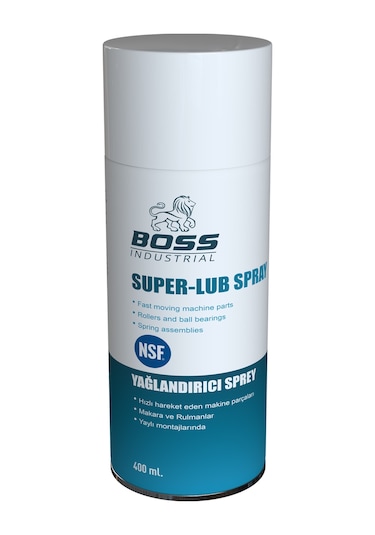 Boss Yağlandırıcı Sprey - Gıda Onaylı Nsf