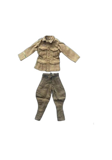 1/6 Asker Ceket Ve Pantolon Kıyafetler Üniforma Seti