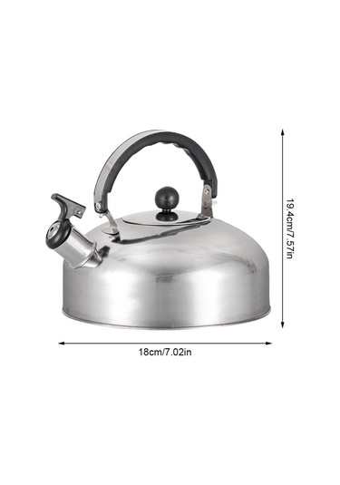 2l Düdüklü Su Isıtıcısı, Düz Tabanlı, Çelik, Q0n7 Diğer