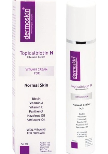 Dermoskin Topicalbiotin N Vitamin Kremi 50 ML