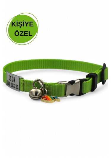 Caramelos İsimli Kedi Tasması, İsimlikli Kedi Tasması Ay