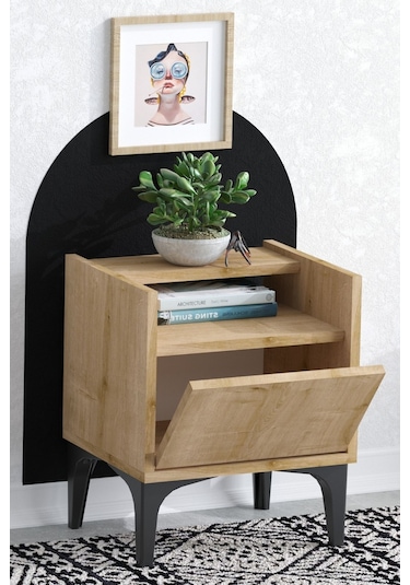 Decormet Zeze Komodin Dec0100 Ahşap