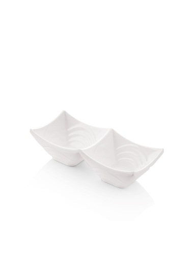 Alezy 523 Göreme Melamin Termostar Ürgüp İkili Sosluk 16x8 Beyaz