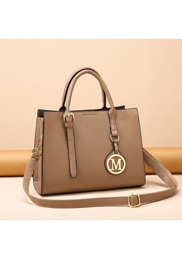 Çantalar Kadın Çantaları Yeni Şık Anne Çantası Çapraz Çanta Tek Omuz Çantası Kadın El Çantası Çok Parçalı Set Pratik Çanta Kahverengi Ana Resim Rengi Diğer