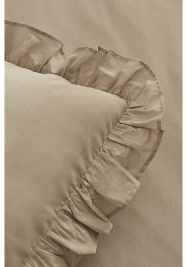 Karaca Home Pure %100 Pamuk Çift Kişilik Nevresim Takımı Açık Gri