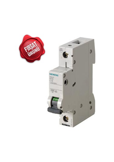 Sıemens 5Sl6163-7 C1x63A 6Ka W Otomat Sigorta