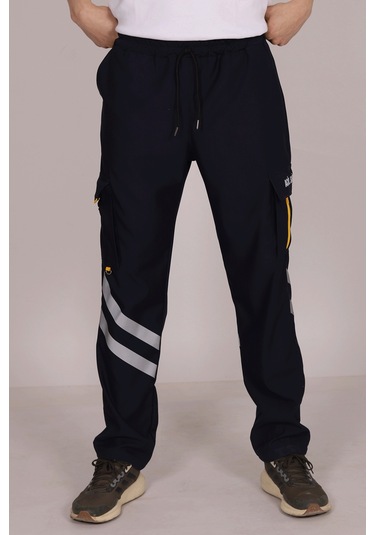 Lacivert Likralı 112 Acil Sağlık Pantolonu Unisex