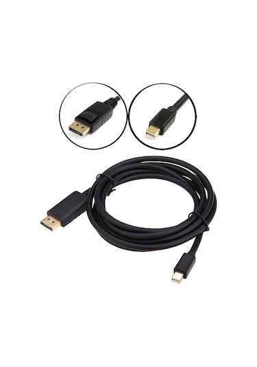 1.5 Metre Mini Displayport To Displayport Kablosu Dp To Mdp