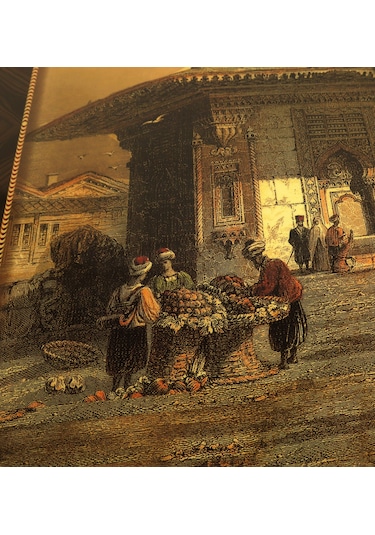 Yenigün Üsküdar Üçüncü Ahmet Çeşmesi Resimli Tavla