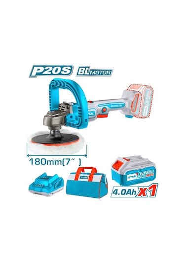 Total Lı-ıon Akülü Polisaj Makinesi