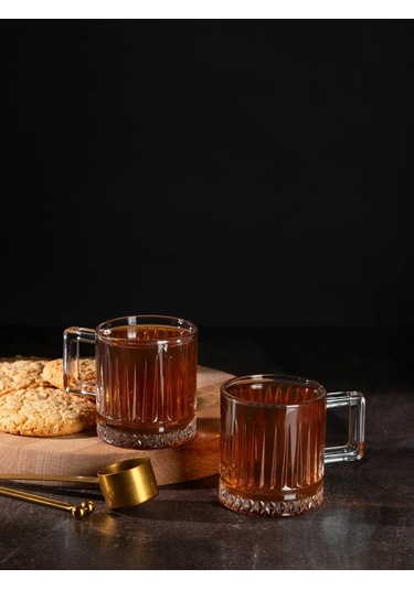 Purecrystal 6'lı Çay Ve Kahve Fincan Seti 420183410 Beyaz