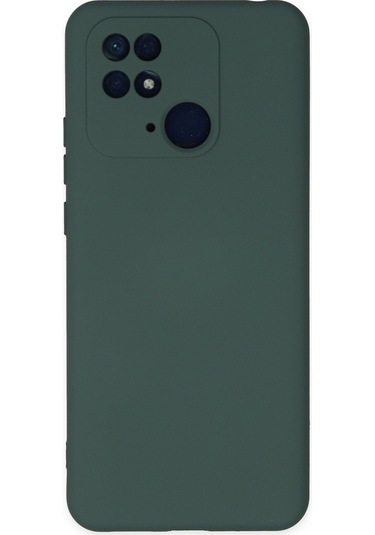 Xiaomi Redmi 10c Kılıf Lansman İçi Kadife Kamera Korumalı Nano Silikon Kılıf